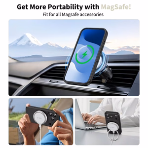 Tech-Protect Silicone MagSafe Ümbris jaoks iPhone 17 Pro - Must