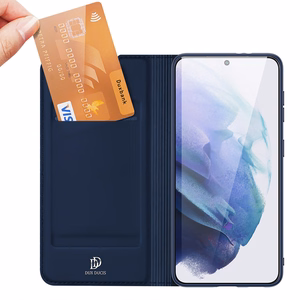 Dux Ducis Skin Pro Holster Cover Flip Cover Samsung Galaxy S22 + (S22 Plus) sinine