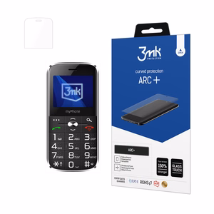 MyPhone Halo C – 3mk ARC+ telefoni ekraanikaitse