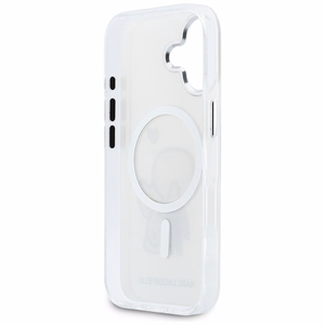 Karl Lagerfeld Karl & Choupette Back MagSafe Ümbris for iPhone 17 - Clear