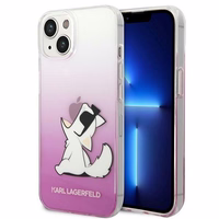Karl Lagerfeld KLHCP14MCFNRCPI iPhone 14 Plus 6.7 "hardcase roosa / roosa Choupette Fun