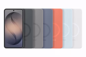 Samsung Silicone Magnet Case for Samsung Galaxy S26, MagSafe Compatible - gray