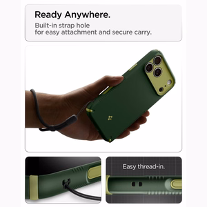 Spigen Nano Pop MagSafe ümbris iPhone 18 Pro / 17 Pro jaoks, roheline