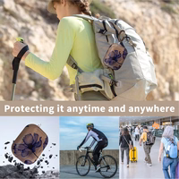 Tech-Protect Lamano ümbris jaoks AirPods Pro 1 / 2 - brown-purple