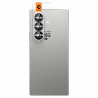 Spigen Optik Pro HD Glas.TR EZ Fit 2-pack Camera Protector jaoks Samsung Galaxy Z Fold 7 - Must