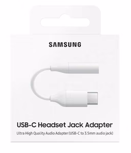 Heliadapter originaal Samsung Type-C-lt 3.5mm-le (EE-UC10JUWEGWW) (service pack) karbiga