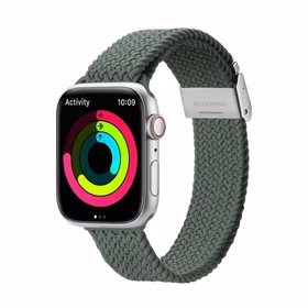 Strap Dux Ducis Mixture II Series Apple Watch 38/40/41mm Olive roheline