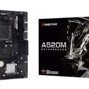 Biostar A520MHP emaplaat AMD A520 Socket AM4 micro ATX
