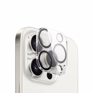 Crong Lens Shield kaameraobjektiivide kaitseklaas seadmele iPhone 15 Pro / 15 Pro Max