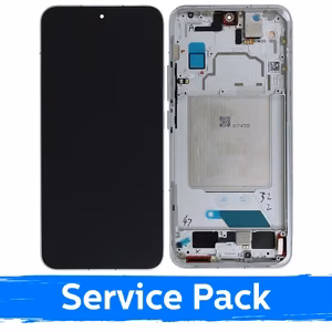 LCD ekraan ühilduv Xiaomi 13 raamiga / valge / (Service Pack)
