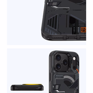 Benks Dynamic Magnetic Mecha Ümbris (D070) jaoks Iphone 17 Pro Max must (Camera Control Button)