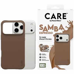 CARE by PanzerGlass Fashionable Samba MagSafe Ümbris jaoks iPhone 17 Pro Max - Brown