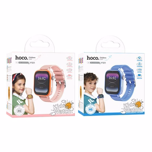 Laste nutikell Hoco 1,83" 4G GPS kõnefunktsiooniga Y101 roosa