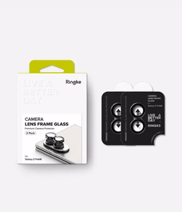 Ringke kaameraraami kaitse Samsung Galaxy Z Fold 8-le, must, 2 tk