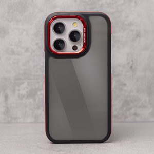 Crystal Black case for Xiaomi Redmi Note 14 5G (Global) red