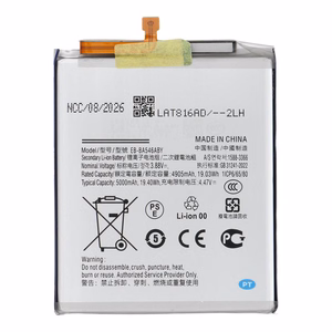 Ncc Battery for Samsung A25 5G/A34 5G/A35 5G/A54 5G 5000mAh
