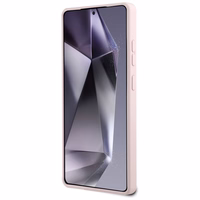 KARL LAGERFELD ümbris jaoks SAMSUNG S25 Ultra KLHMS25LSKCHTCP (Magnetic Silicone Double Heads) roosa