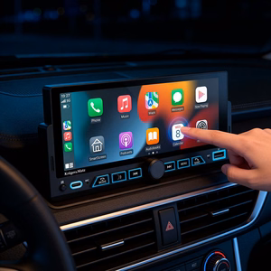 Kruger&Matz KM2017 1DIN CarPlay/AndroidAuto car radio