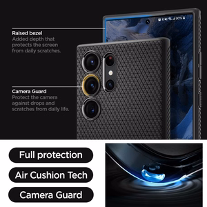 SPIGEN ümbris LIQUID AIR jaoks SAMSUNG S23 Ultra matte must
