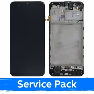 LCD ekraan ühilduv Samsung M315 M31 / M217 M21s must (Service Pack)