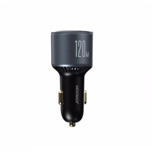 Autolaadija Joyroom JR-CCN07, hall, 100W (2xPD / 1xQC3.0) + Type-C / Type-C 100 cm kaabel