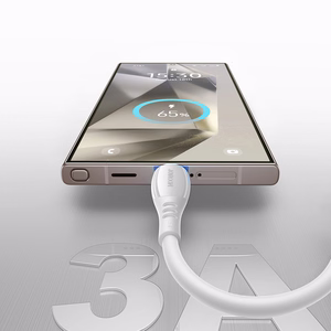 Joyroom S-A59 Vibrant Series 3A USB-A - USB-C kaabel 1.2m - valge