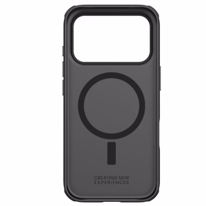 Nillkin Super Frosted Shield Pro магнитный Чехол совместимый с MagSafe для iPhone 17 Pro - чёрный
