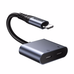 2-in-1 Audio adapter Joyroom SY-L02 Lightning to Double Lightning (must)