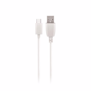 Maxlife cable USB - microUSB 1,0 m 2A valge