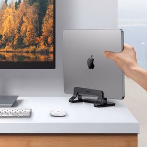 Ugreen alumiiniumist vertikaalne alus hoidja MacBook sülearvutile ja tahvelarvutile hõbedane (20471 LP258)