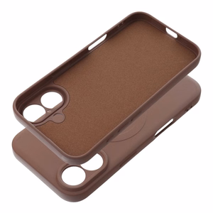 SILICONE MAG COVER Ümbris compatible with MagSafe jaoks IPHONE 17 Air brown