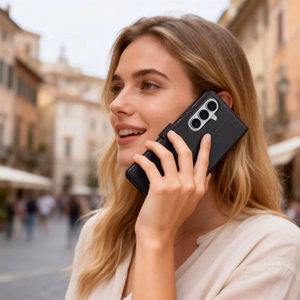 Tech-Protect Rahakott Ümbris for Samsung Galaxy S26 - must and punane