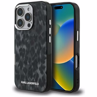 Karl Lagerfeld IML Leopard Pattern MagSafe Ümbris jaoks iPhone 16 Pro - must