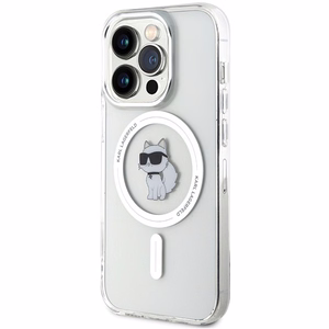 Karl Lagerfeld IML Choupette MagSafe ümbris jaoks iPhone 13 Pro / 13 - läbipaistev