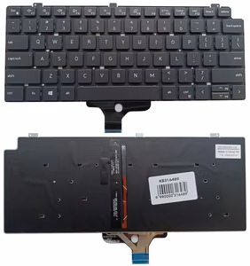 Keyboard DELL Latitude 7310, koos backlight, US