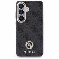 Guess ümbris 4G Rhinestone Round Logo MagSafe for Samsung Galaxy S26 must