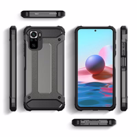 Hybrid Armor soomustatud hübriidkate Xiaomi Redmi Note 11 Pro+ 5G (Hiina) / 11 Pro 5G (Hiina) / Mi11i HyperCharge / Poco X4 NFC 5G mustanahaline