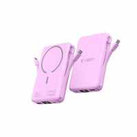 Tech-Protect PB31 MagSafe 10000mAH energiapank - lilla