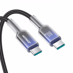 USB kaabel Joyroom S-A42 must Type-C / Type-C 120cm (kuni 60W)