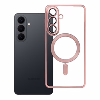 ELECTRO MAG COVER case compatible with MagSafe jaoks SAMSUNG S26 Edge rose kuldne