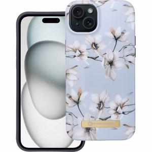 Ümbris jaoks iPhone 15 PLUS Forcell F-Protect compatible with MagSafe spring flowers