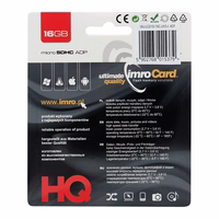 IMRO memory card microSD 16GB 100MB/s class 10 UHS I with adapter SD