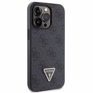 Guess GUHCP13LP4TDSCPK Ümbris jaoks iPhone 13 Pro / 13 - must Crossbody 4G Metal Logo
