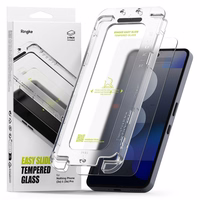 Ringke Easy Slide Karastatud klaas 2-pack jaoks Nothing Phone 3A / 3A Pro - Clear