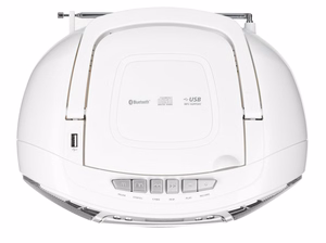 JVC RC-E451W kaasaskantav CD-mängija, valge