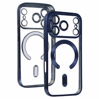 metallik MagSafe Ümbris jaoks Iphone 17 Pro Max sinine