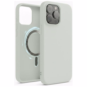 Ümbris "TM MagSafe Silicone" iPhone 16 / Akvamariin /