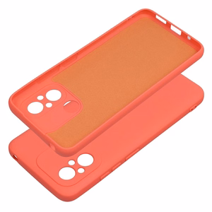 Чехол для Xiaomi Redmi 12C Silicone персиковый