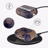 Tech-Protect Lamano ümbris jaoks AirPods 3 Pro - brown and purple