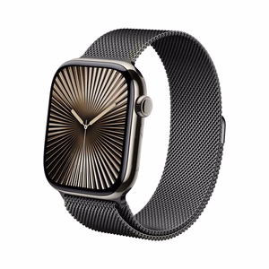 Crong Milano Steel roostevabast terasest rihm Apple Watch 38 / 40 / 41 / 42 mm, grafiithall